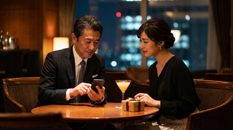 パパ活アプリの基本的な仕組みのイメージ写真