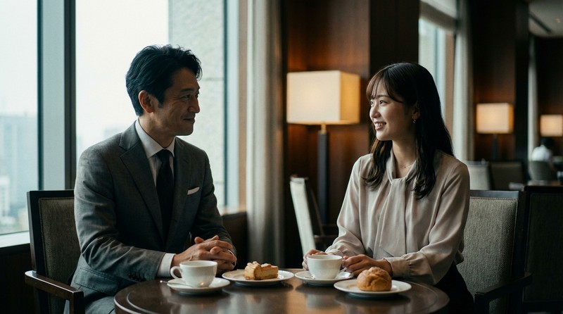 顔合わせ(お茶・食事)のイメージ写真