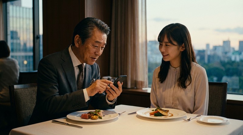 食事のみデートのイメージ写真