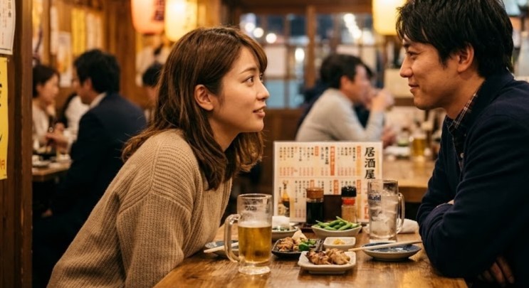 視線が増える・目を見つめてくるシーンのイメージ写真