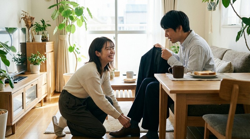 男性に尽くしすぎるシーンのイメージ写真