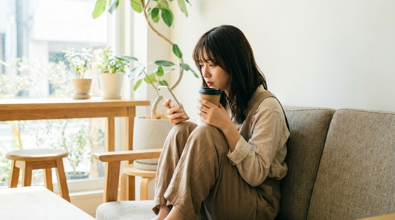 恋愛に依存してしまうシーンのイメージ写真