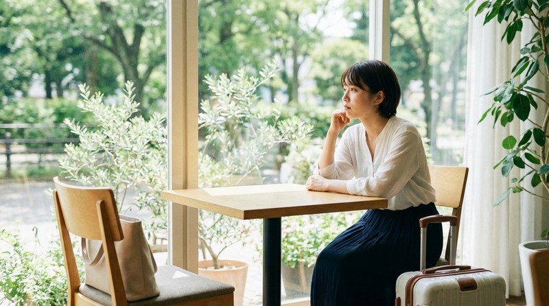 一度距離を置くシーンのイメージ写真