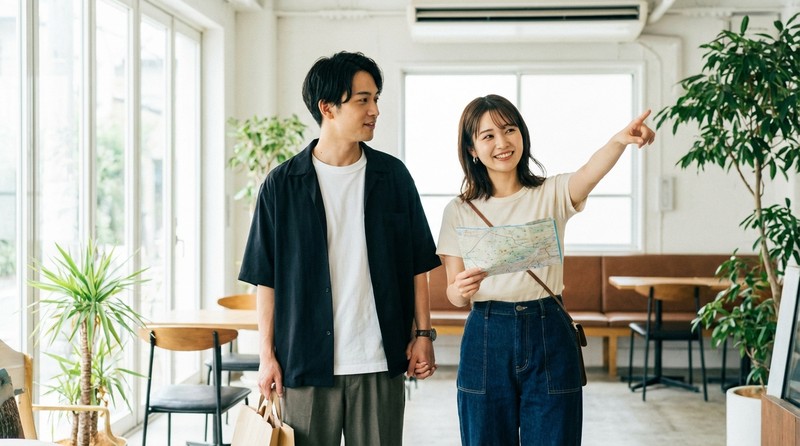 関係の主導権を握るシーンのイメージ写真