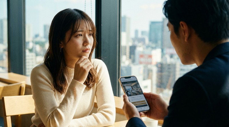 デート内容がホテル中心になっているシーンのイメージ写真