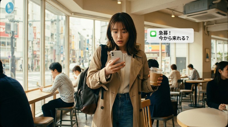 当日呼び出しが多いシーンのイメージ写真