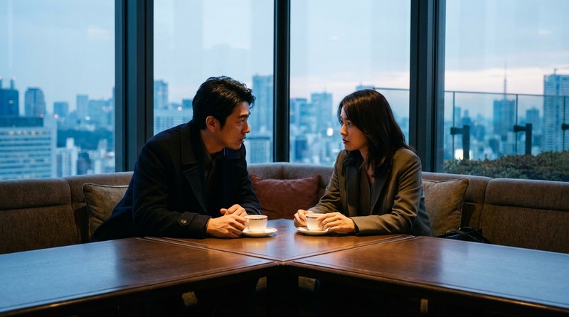 「二人きりでゆっくり話せる場所に行こう」と言い切るのイメージ写真