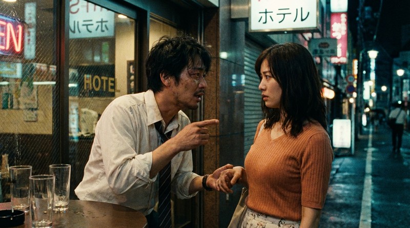 酒の勢いで押すのイメージ写真