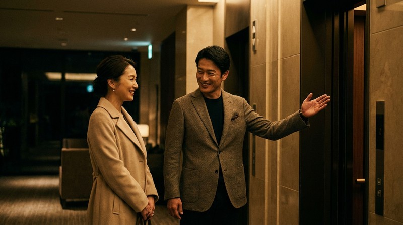 下心を見せず堂々とするのイメージ写真