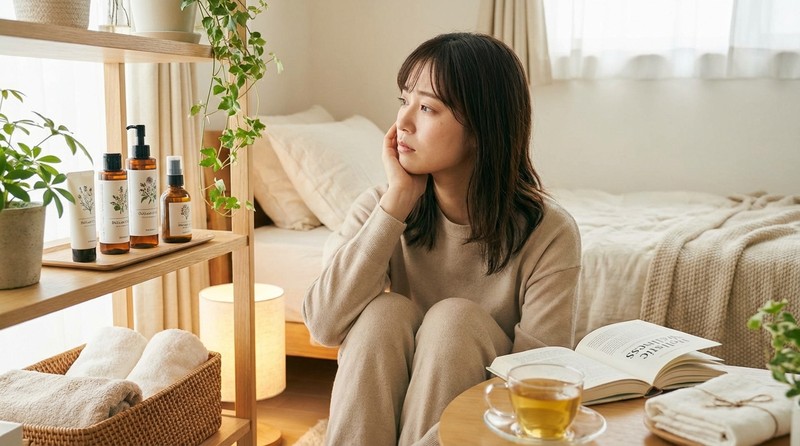 デリケートゾーンの汚れや垢のイメージ写真