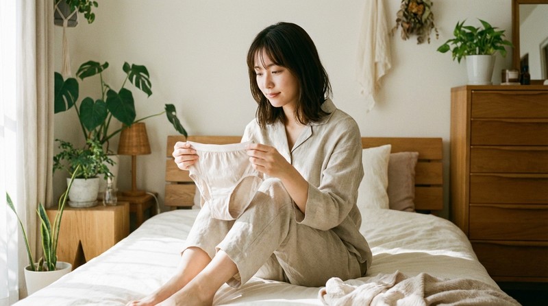 下着を替えるイメージ写真