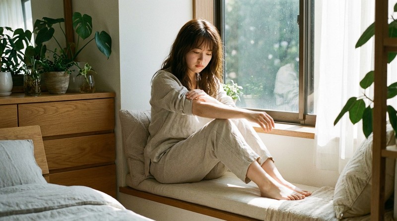 私も中学生くらいからムダ毛が気になり始めたイメージ写真