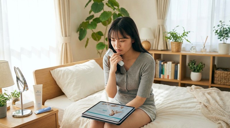 10代のアンダーヘア処理は自己処理が多いのイメージ写真