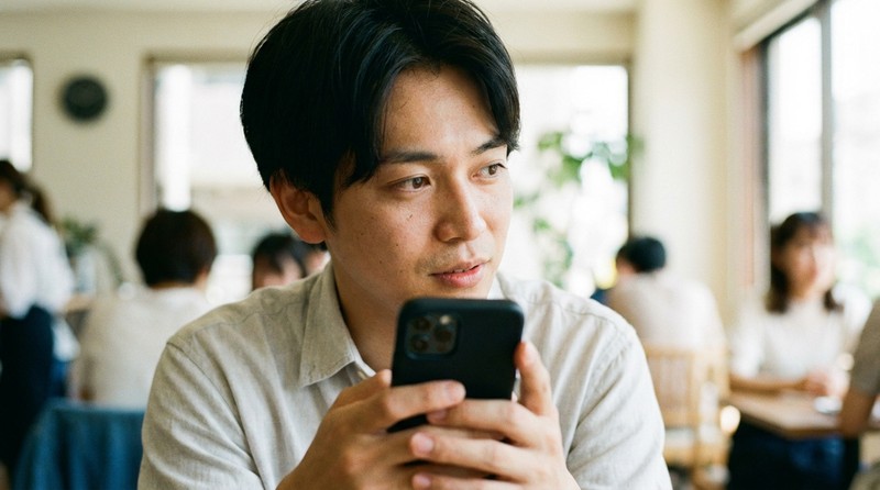 男性は最初から比較対象として見られているイメージ写真