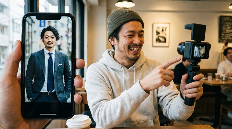 プロフィールと実際の印象は一致しないことがあるのイメージ写真