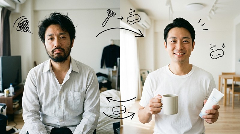 イケメンになる必要はない「不潔感を消すだけでいい」イメージ写真