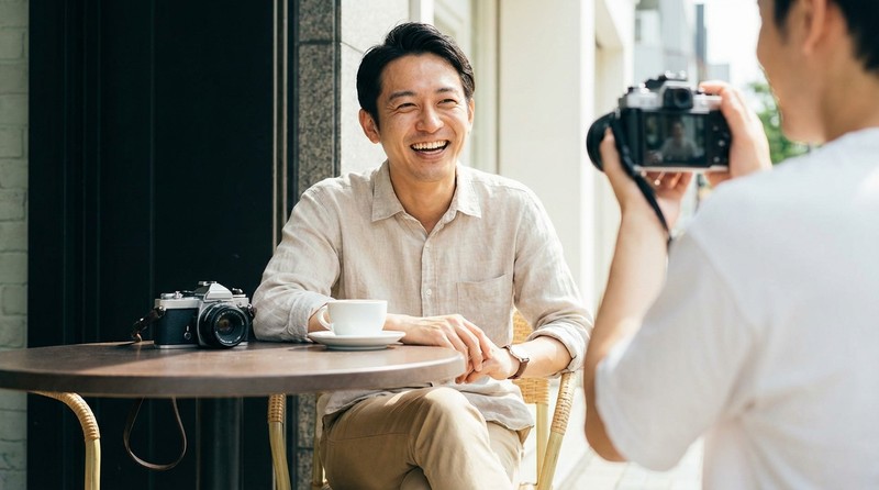 他撮りで「雰囲気」を作るシーンのイメージ写真