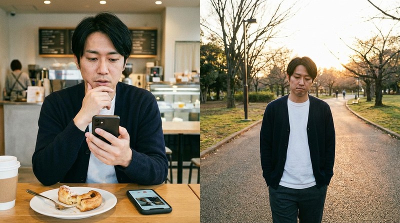 誘うタイミングが遅いシーンのイメージ写真