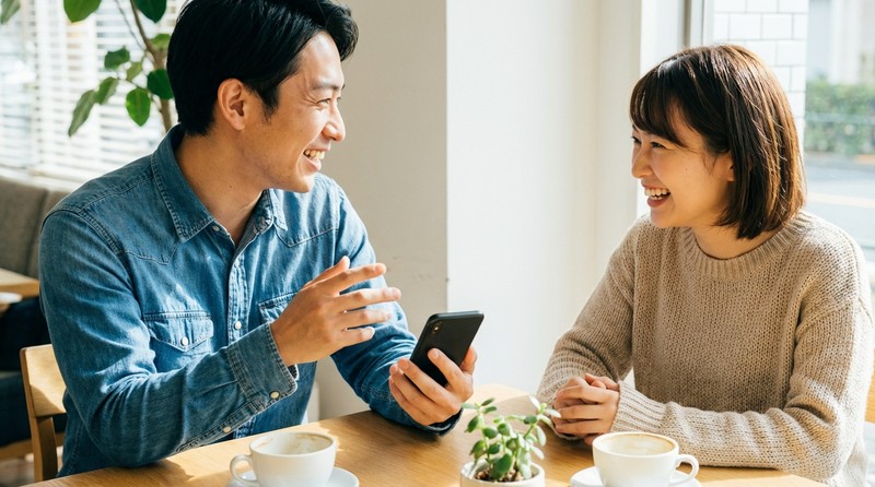 会話をリードできるかどうかシーンのイメージ写真