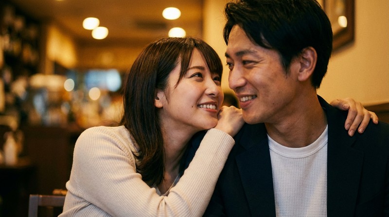 距離が近いシーンのイメージ写真