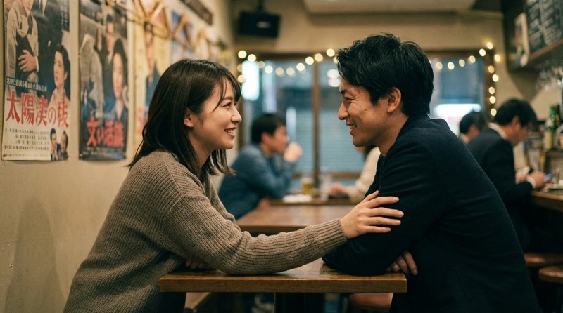 ボディタッチがあるシーンのイメージ写真