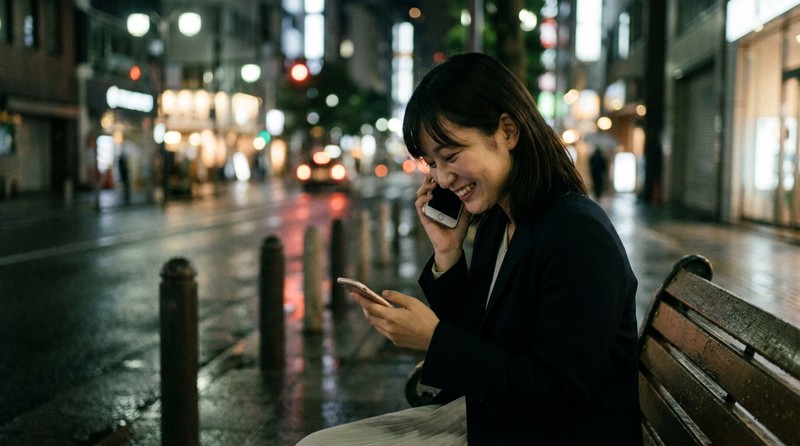 電話をしてくるシーンのイメージ写真
