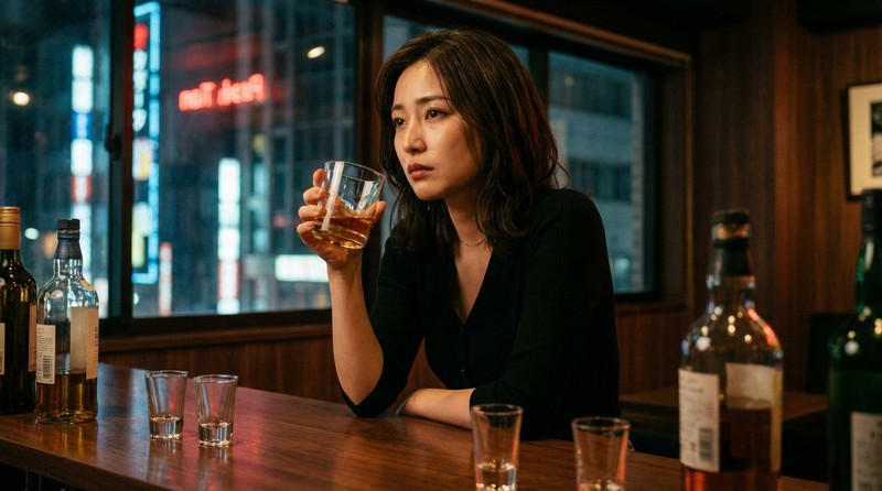 お酒をよく飲むのイメージ写真