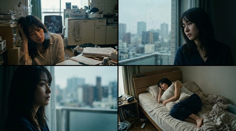 ストレス・寂しさ・生活環境が与える影響のイメージ写真