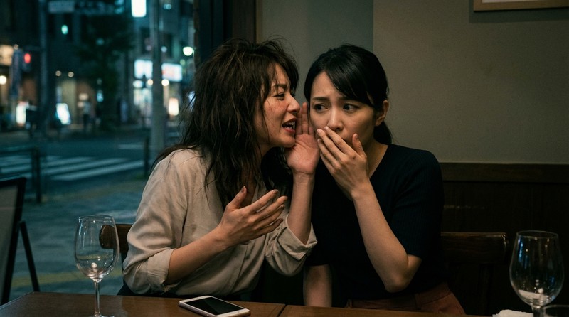 第三者に関係を話すリスクのイメージ写真