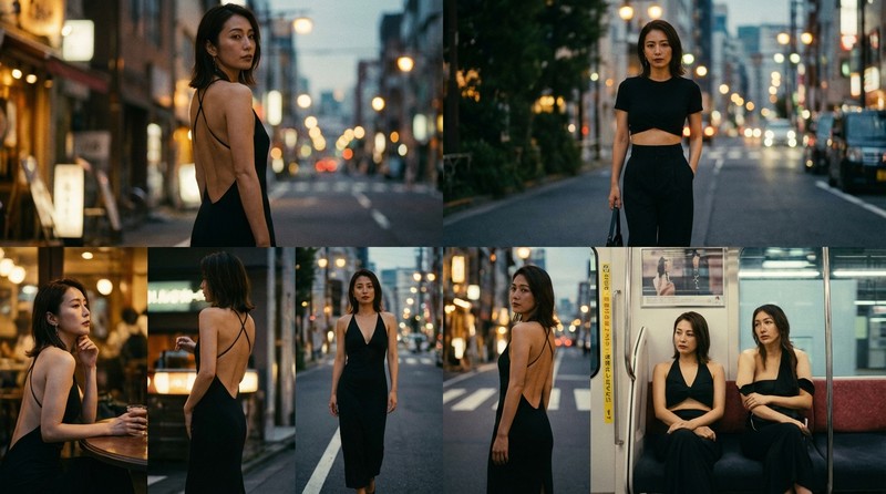 露出度の高い服装のイメージ写真