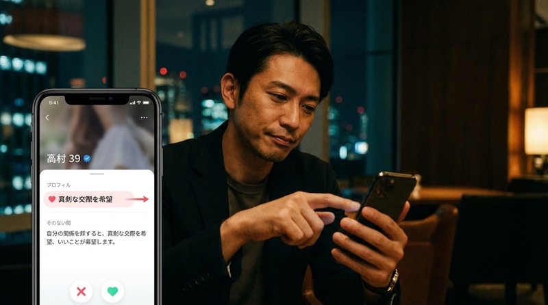 それを飛ばす＝恋愛以外の目的があるのイメージ写真