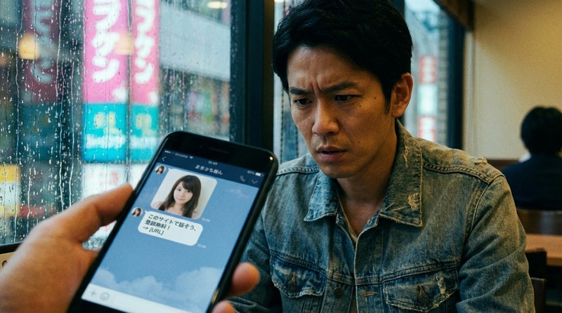 外部サイトに誘導してくるのイメージ写真