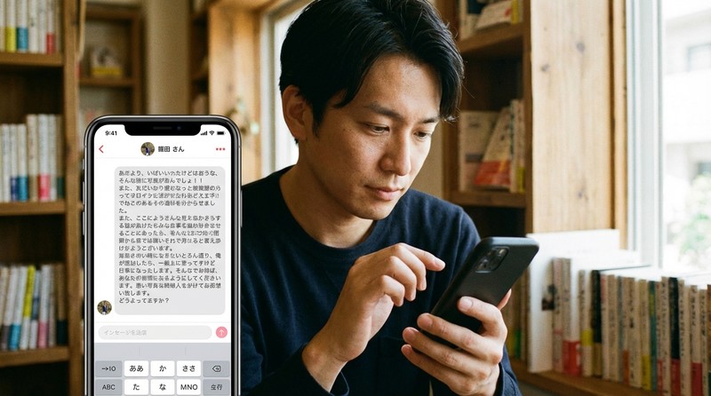 質問に具体的に答えるのイメージ写真