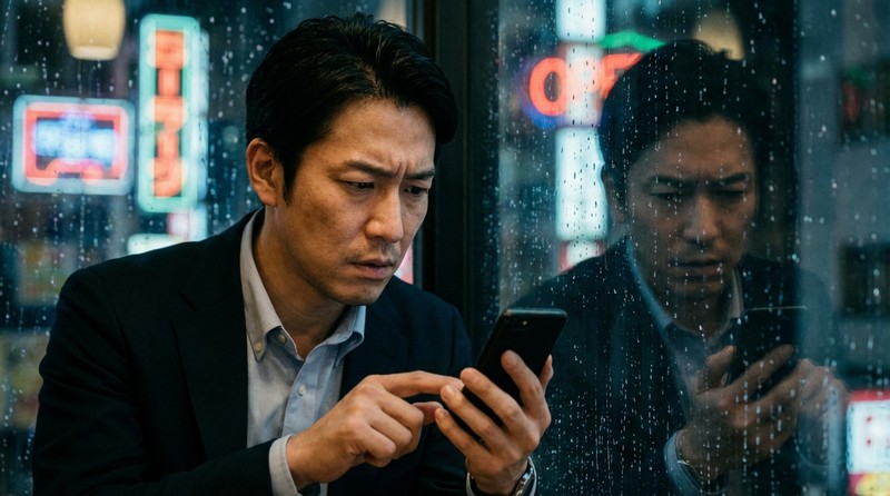 違和感を無視するイメージ写真