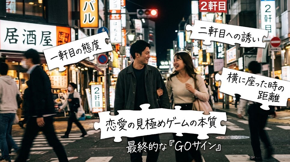 判断は一発じゃない!段階ごとに絞られていく